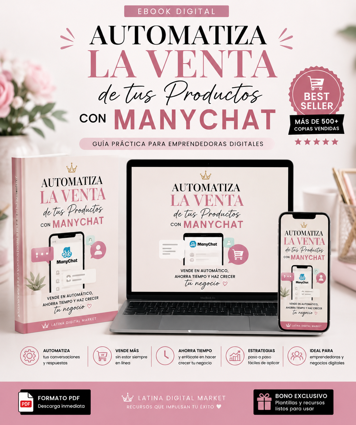 Automatiza la venta con ManyChat